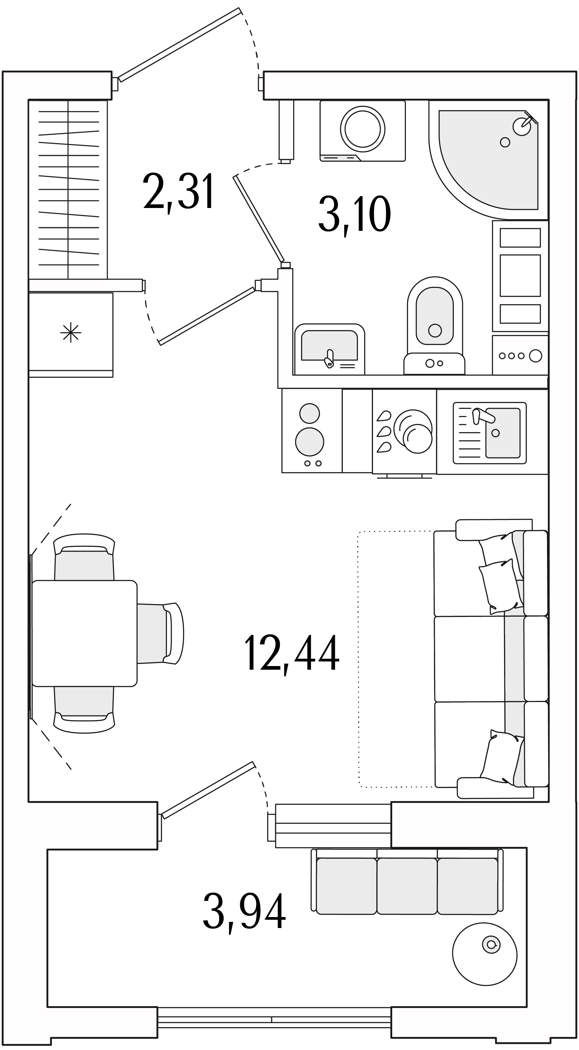 19.82 кв.м, ЖК «Гранат»