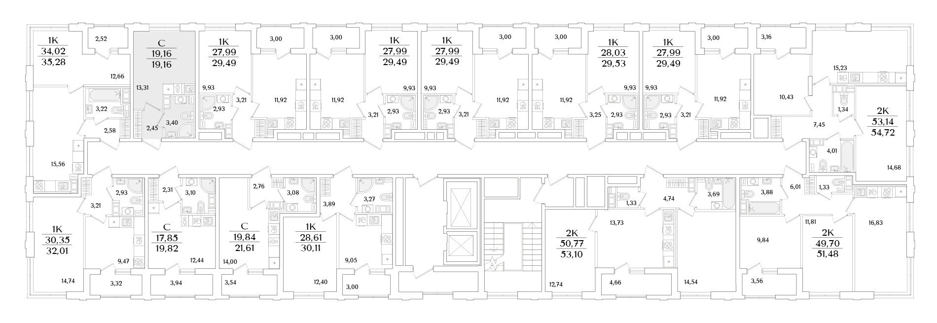 19.16 кв.м, Гранат, изображение-2
