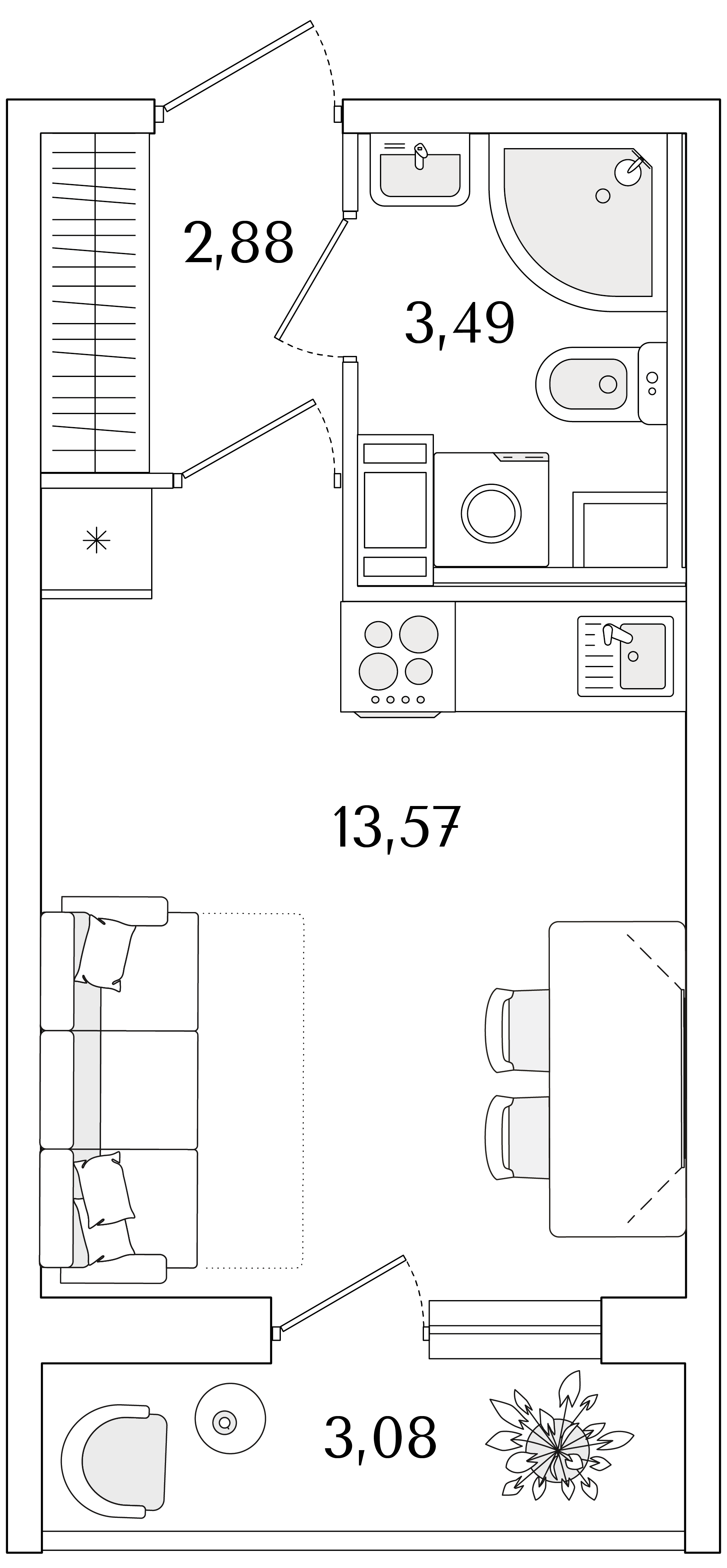 студия, 21.48 м2, ЖК «Кинопарк» студия, 21.48 м2, ЖК «Кинопарк»