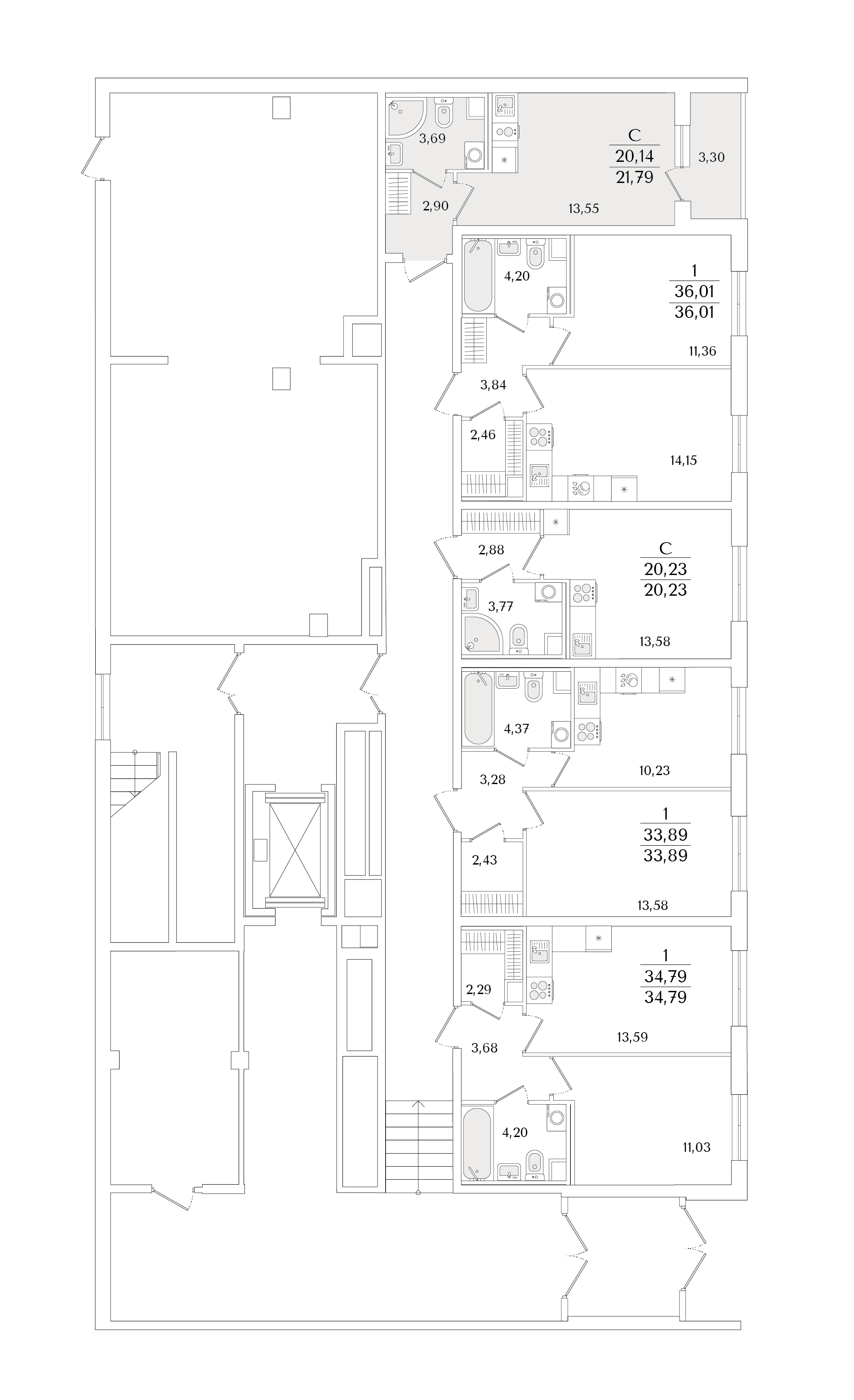 Планировка Студия 2
