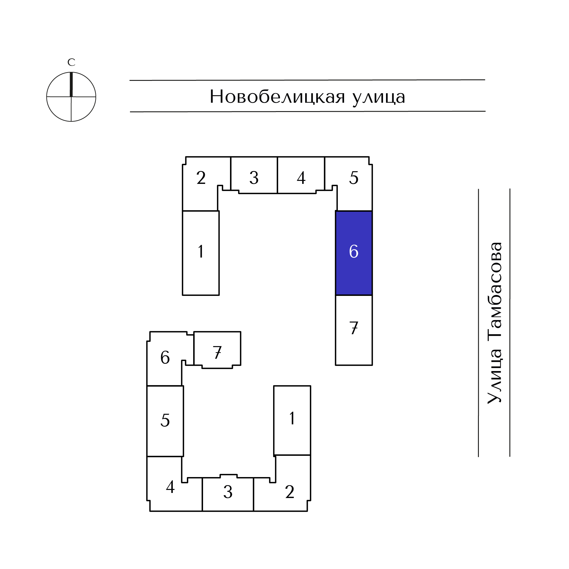 Планировка Студия 3