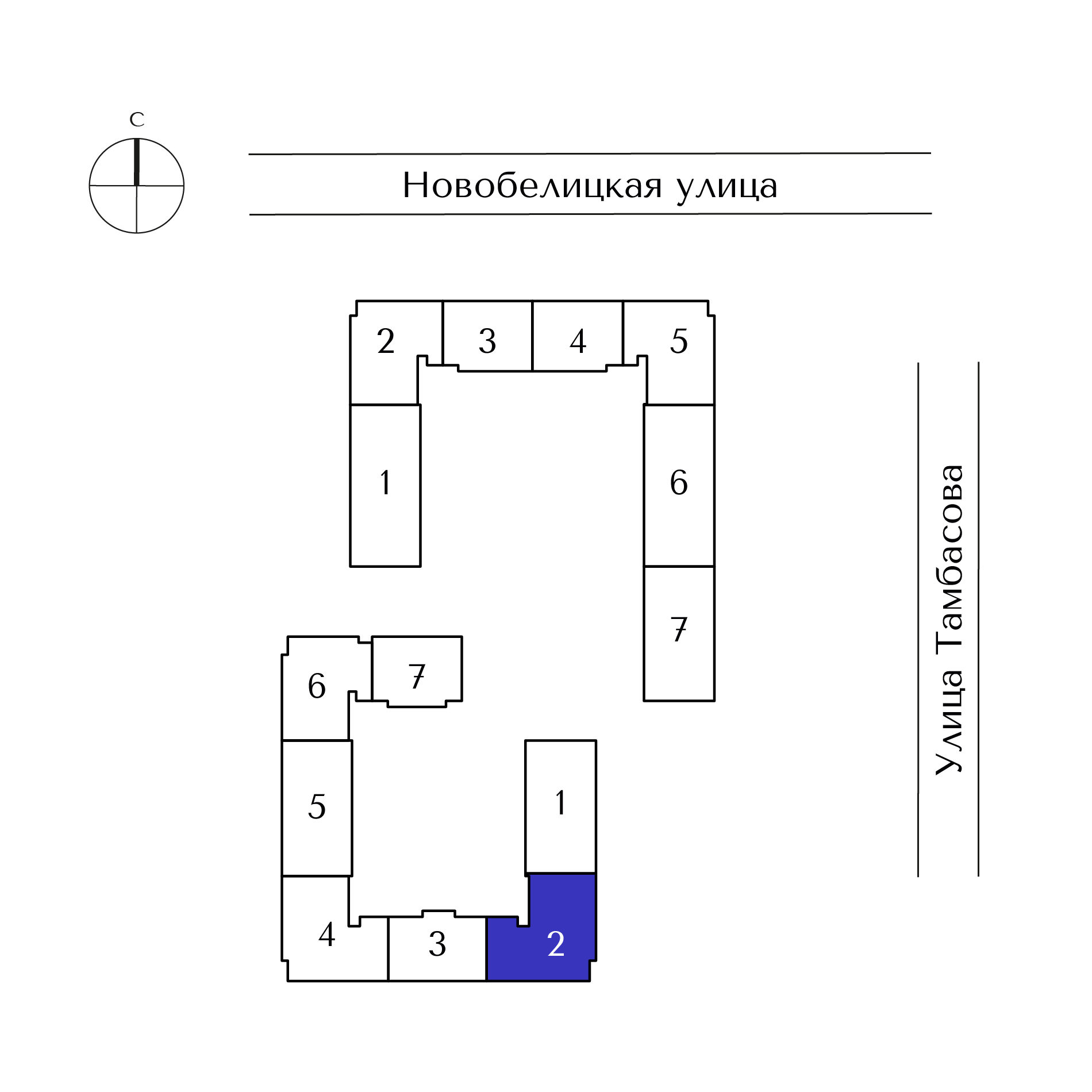 Планировка Студия 3