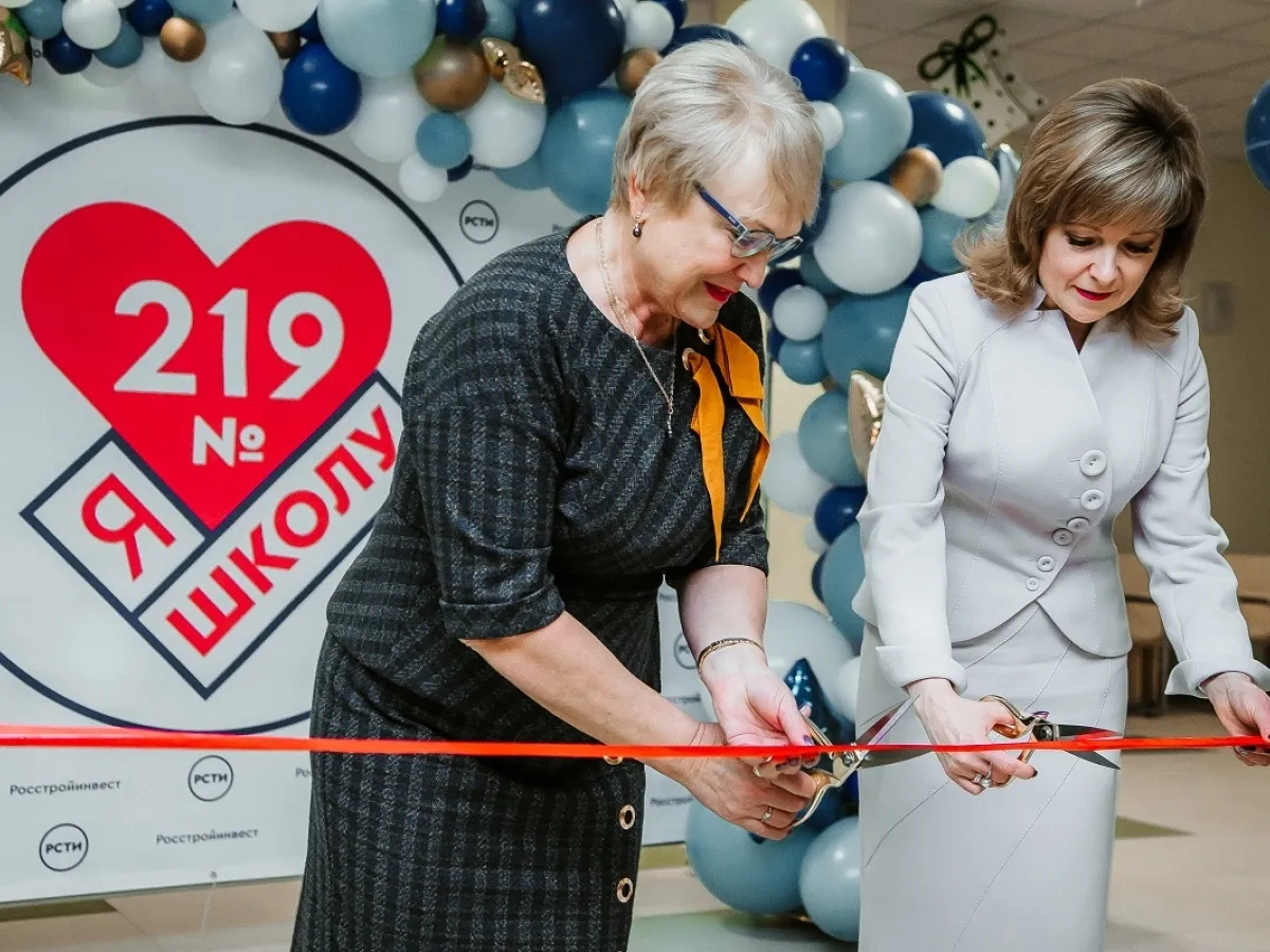 Открылась школа № 219, построенная РСТИ