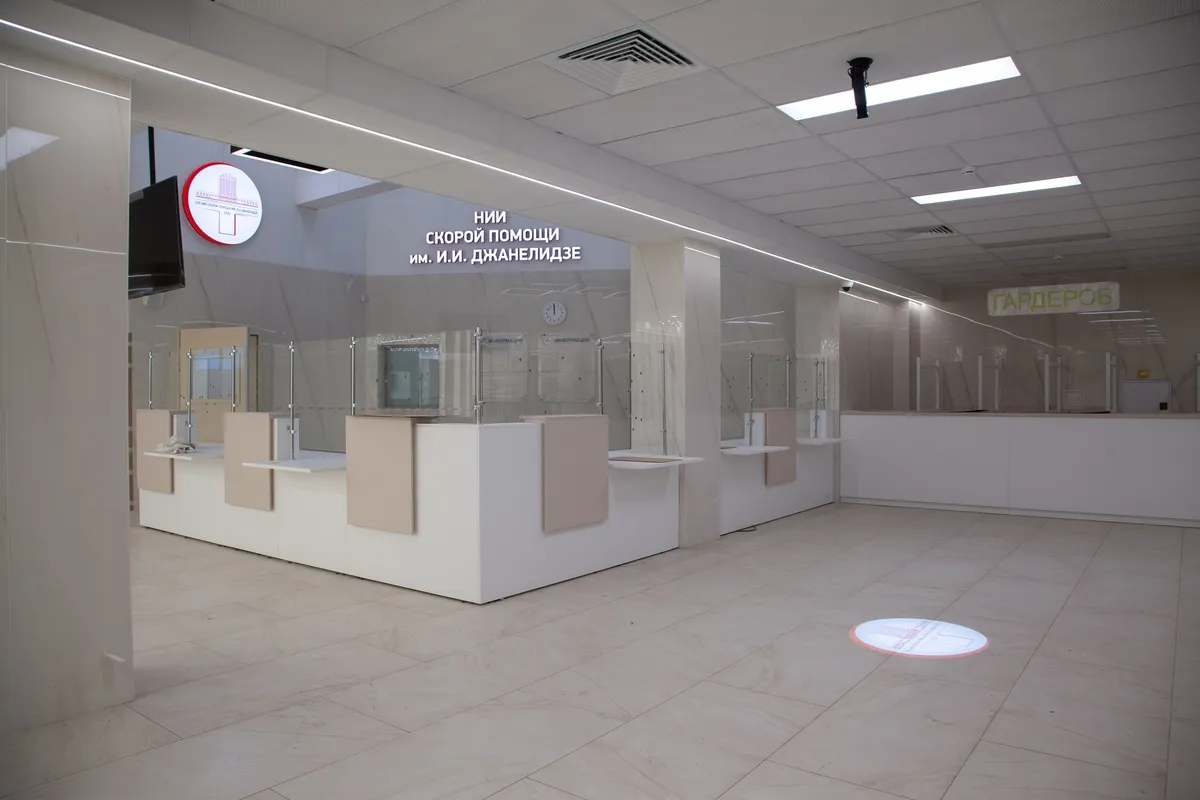 Сдан в эксплуатацию новый корпус НИИ скорой помощи имени И.И. Джанелидзе