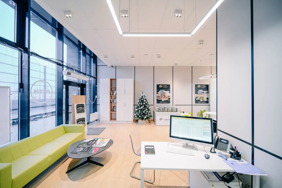 В жилом комплексе «Тайм Сквер» открылся новый офис продаж