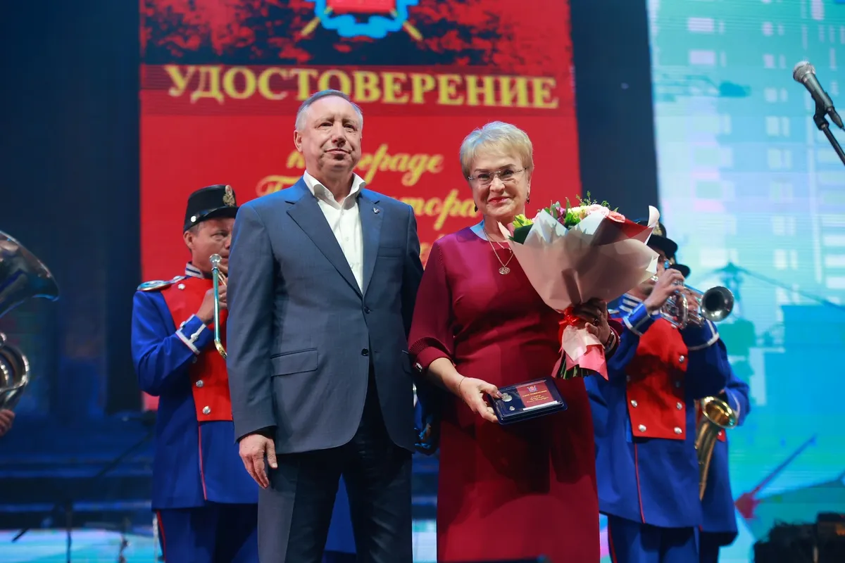 Валентине Калининой присвоено звание «Заслуженный строитель Санкт-Петербурга»