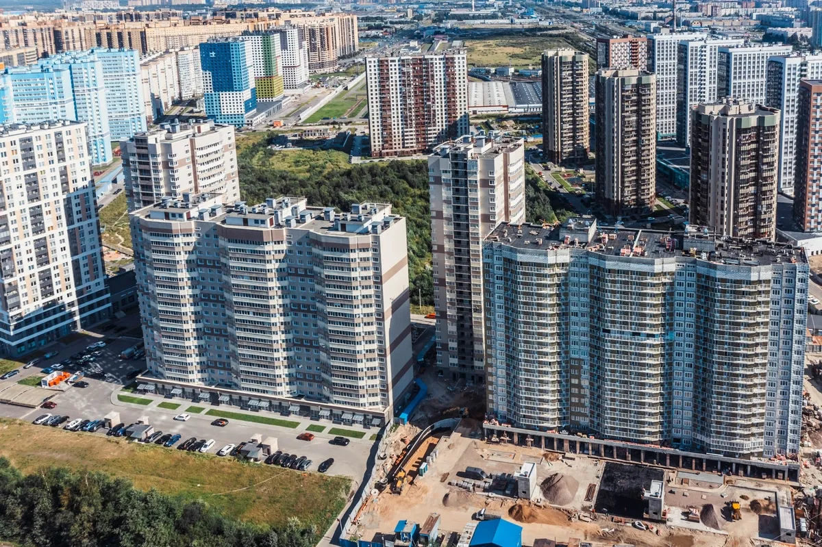 Ход строительства ЖК «На Заречной» в августе