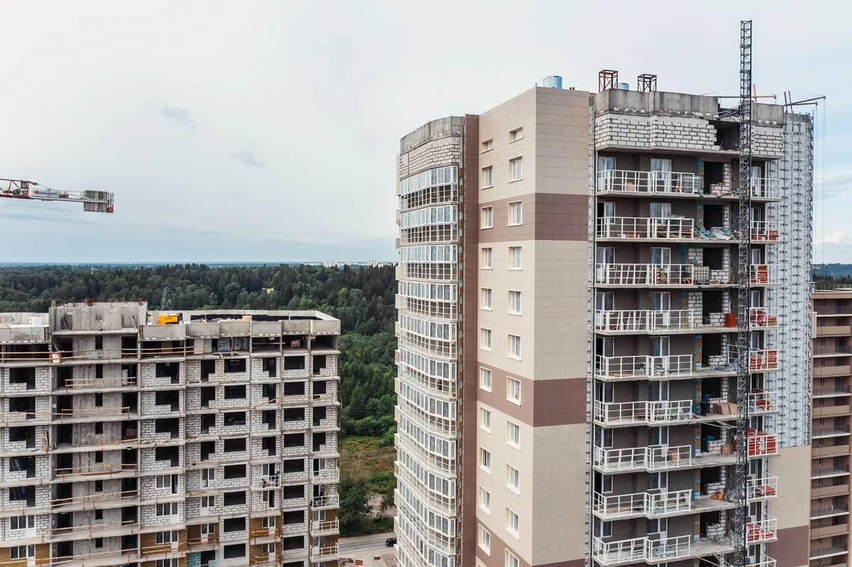 Ход строительства ЖК «На Заречной&raquo; в июне