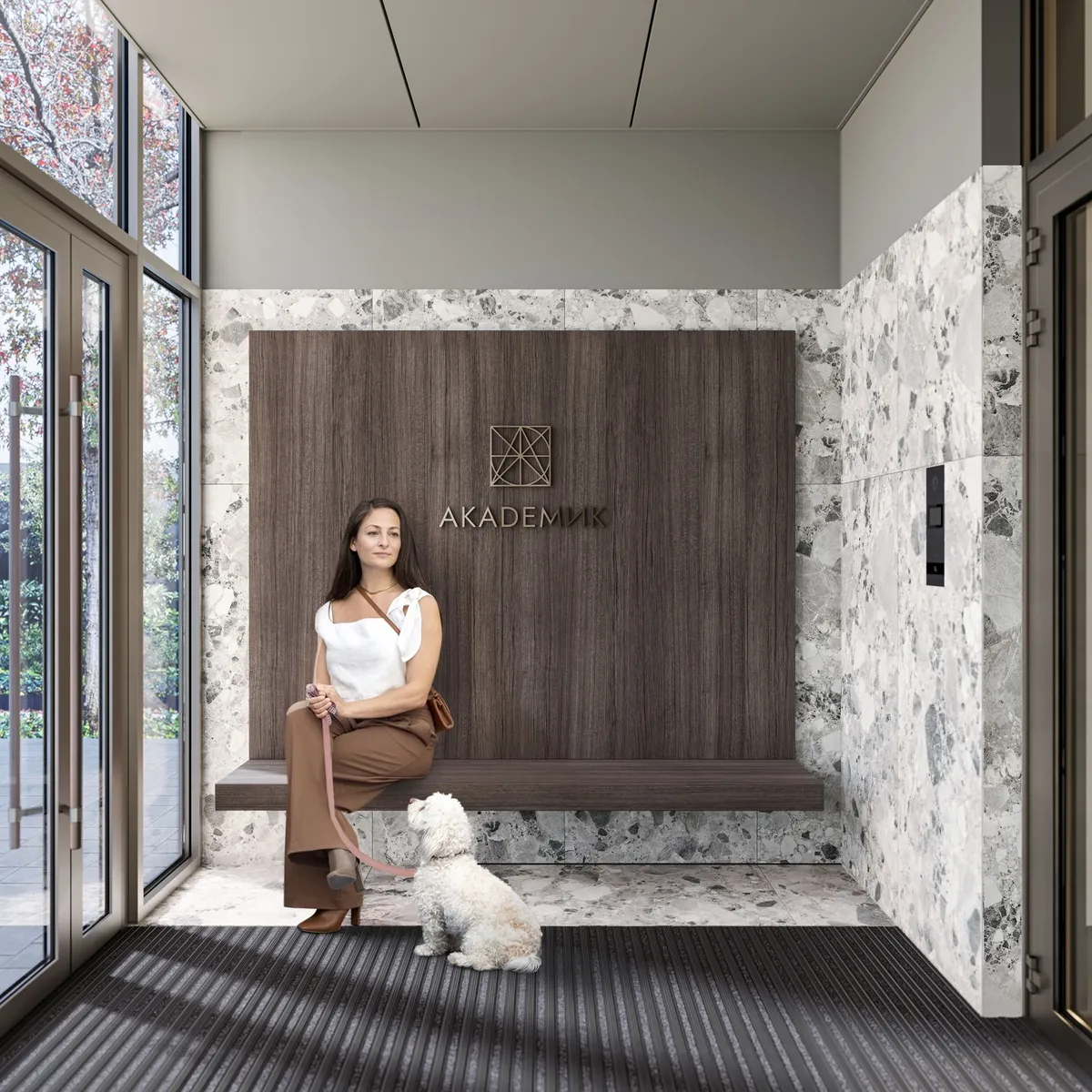 Разработан дизайн мест общего пользования в ЖК «Академик»