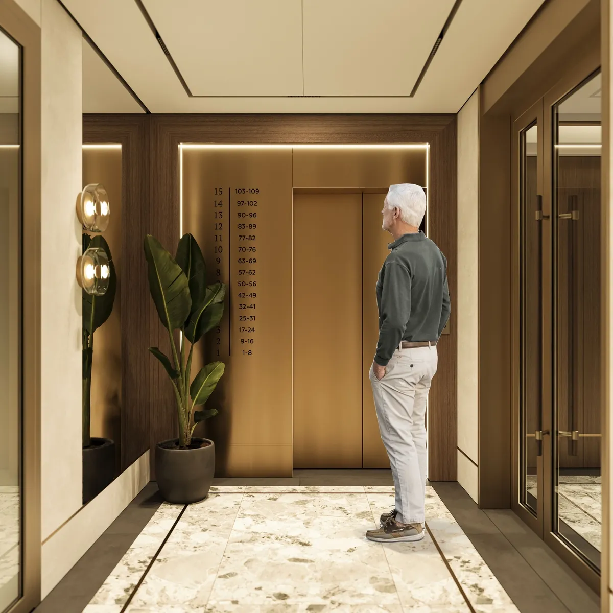 Разработан дизайн мест общего пользования в ЖК «Академик»