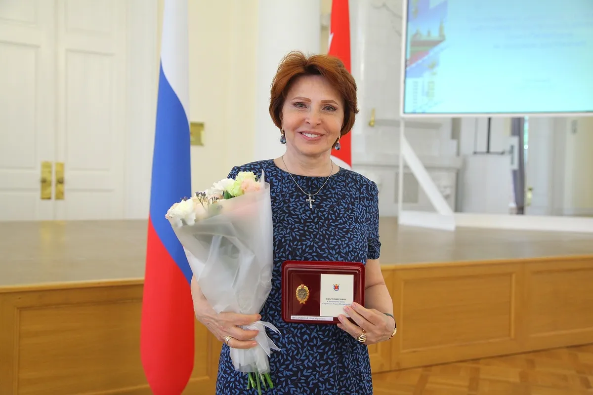 Нина Креславская награждена почетным знаком «Строителю Санкт-Петербурга&raquo; II степени
